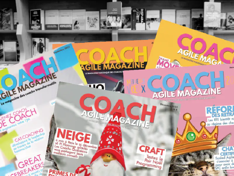 image de l'article : Les archives du Coach Agile Magazine