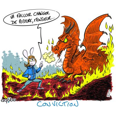 illustration de la catégorie Conviction